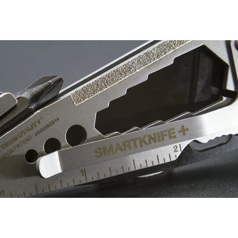 Briceag Multifunctional TRUE UTILITY Smartknife , Black Oxide 420 Steel, Lama 5.50cm