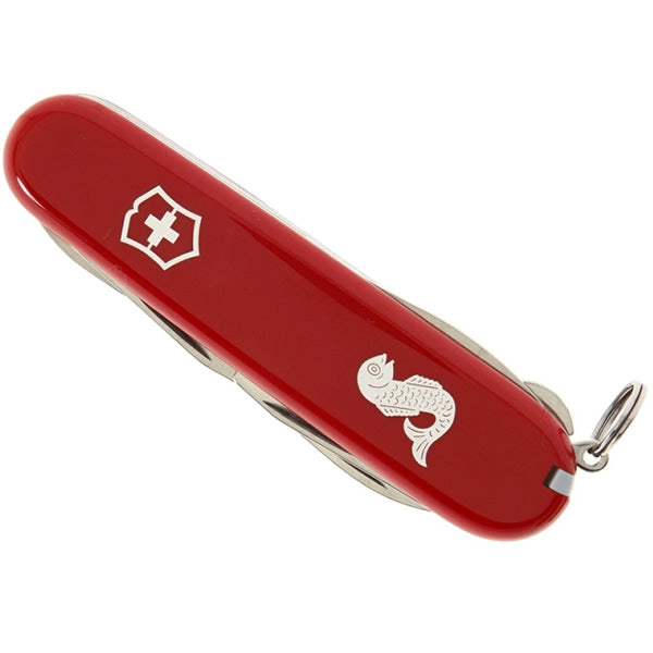 Briceag Multifunctional Victorinox Angler, Red, 9.10cm