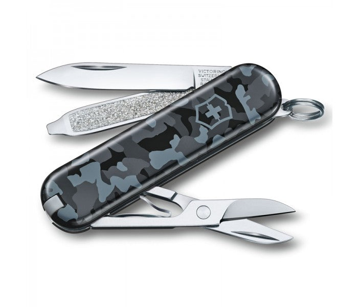 Briceag Multifunctional Victorinox, Classic SD, Navy Camouflage, Blister, 5.80cm