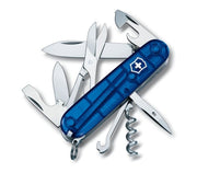 Briceag Multifunctional Victorinox Climber, Albastru Transparent, 9.10cm