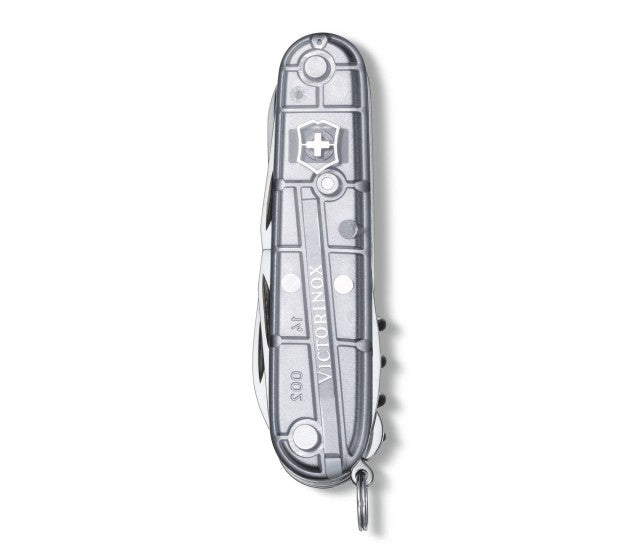 Briceag Multifunctional Victorinox Climber Silvertech, Argintiu Transparent, 9.10cm