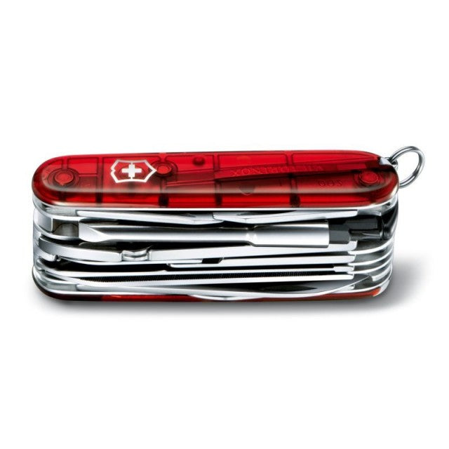 Briceag Multifunctional Victorinox CyberTool L, Rosu Transparent, 9.10 mm