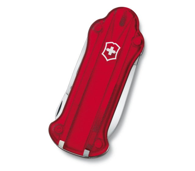 Briceag Multifunctional Victorinox GolfTool, rosu transparent - 0.7052.T