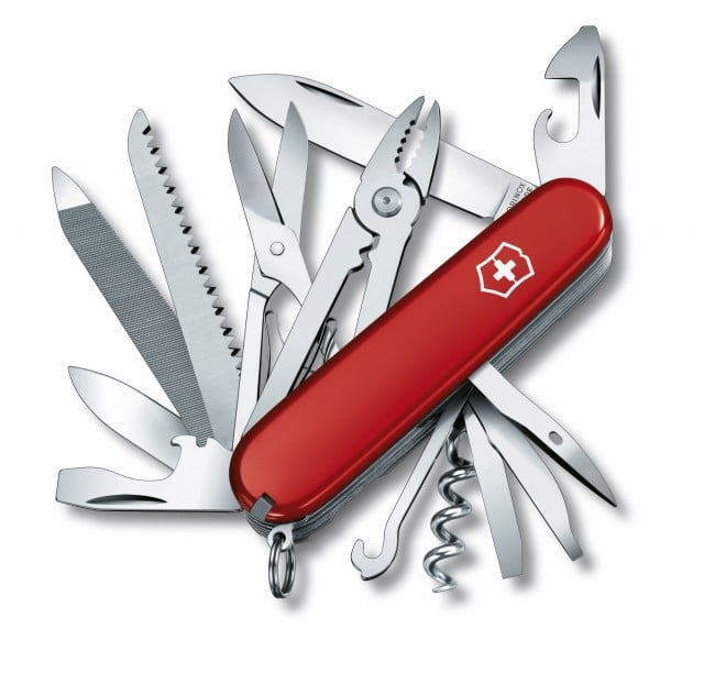 Briceag Multifunctional Victorinox Handyman, Rosu, 9.10cm