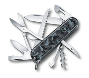 Briceag Multifunctional Victorinox Huntsman, Navy Camo, 9.10cm