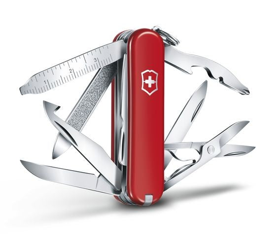 Briceag Multifunctional Victorinox MiniChamp, Rosu, 5.80cm
