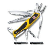 Briceag Multifunctional Victorinox RangerGrip 174 Handyman, 13 cm, Negru/Galben