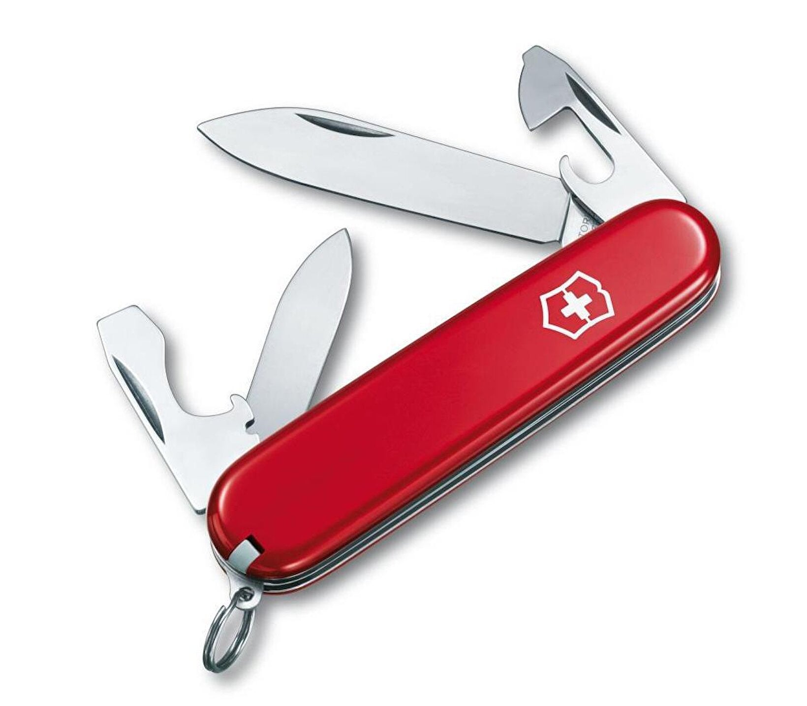 Briceag Multifunctional Victorinox Recruit, 8.4 cm, Rosu, Blister