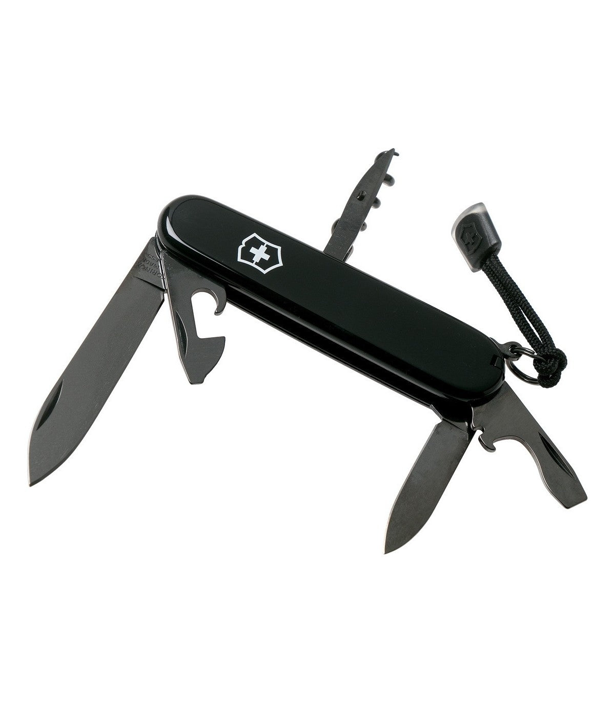 Briceag Multifunctional Victorinox Spartan Onyx Black, 9.1 cm, Negru