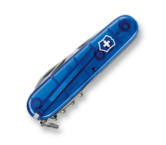 Briceag Multifunctional Victorinox Spartan, albastru transparent, 9.10cm