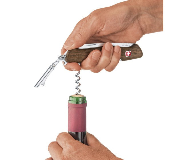 Briceag Multifunctional Victorinox Wine Master Wood, 13 cm,  Lemn Maslin 
