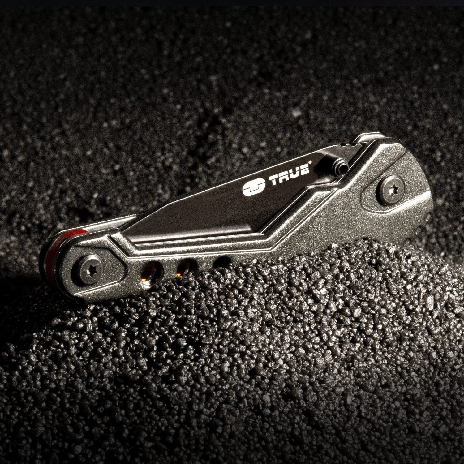 Briceag TRUE UTILITY Trueblade, Lama 6.00cm, Black Oxide 420 Grade Steel
