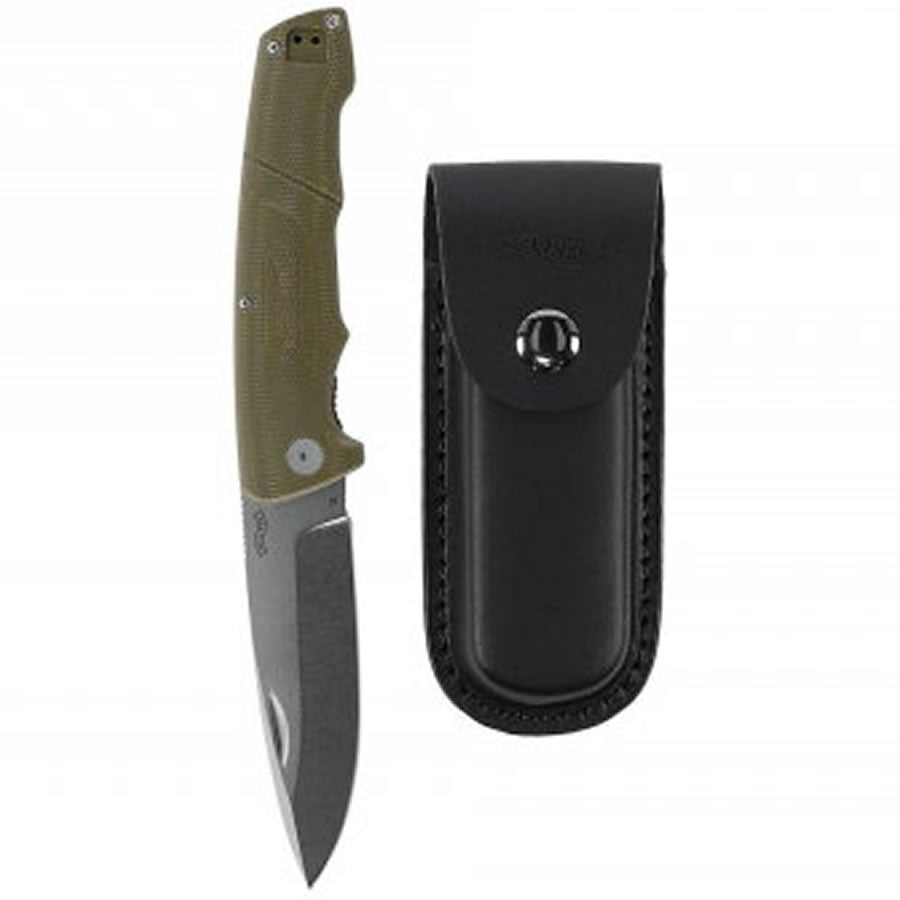 Briceag + Teaca Piele Umarex Walther GNK, Lama=104mm