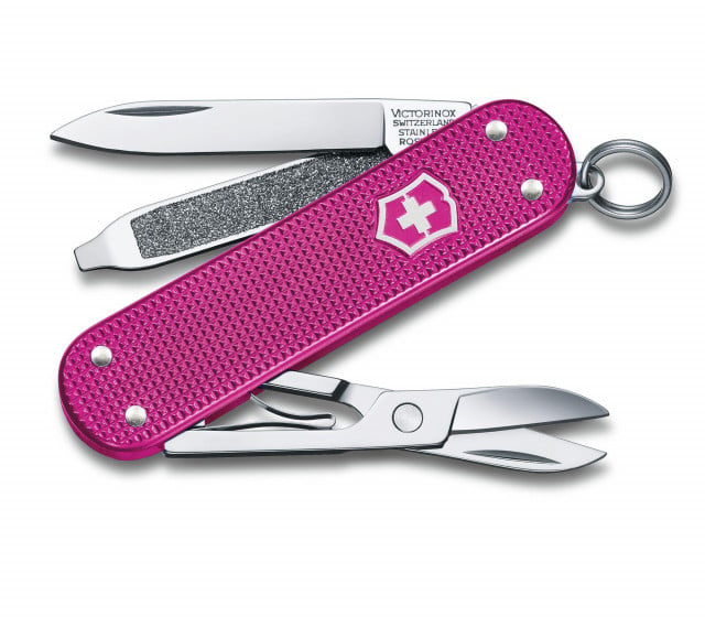 Briceag Victorinox Classic Alox, Flamingo Party