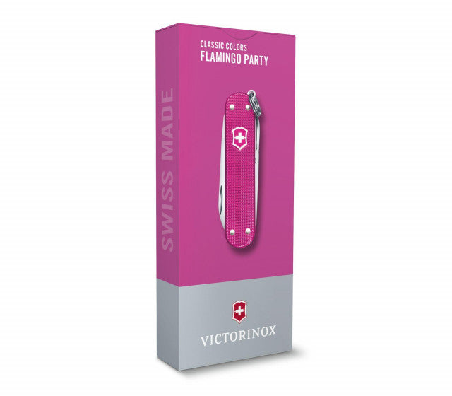 Briceag Victorinox Classic Alox, Flamingo Party