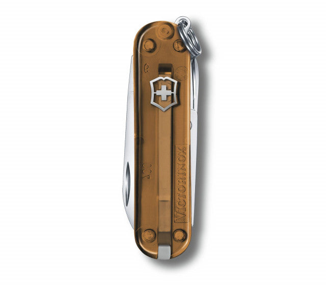 Briceag Victorinox Classic Colors Transparent, Chocolate Fudge - 0.6223.T55G
