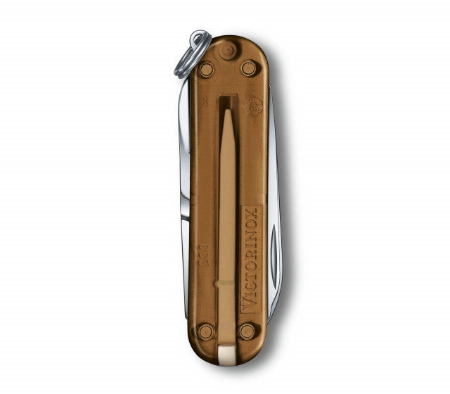 Briceag Victorinox Classic Colors Transparent, Chocolate Fudge - 0.6223.T55G