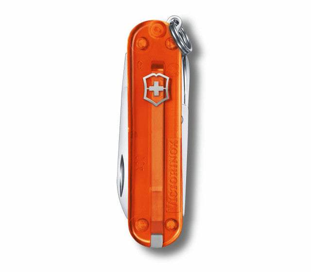Briceag Victorinox Classic Colors Transparent, Fire Opal - 0.6223.T82G
