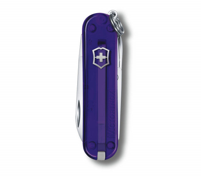 Briceag Victorinox Classic Colors Transparent, Persian Indigo - 0.6223.T29G