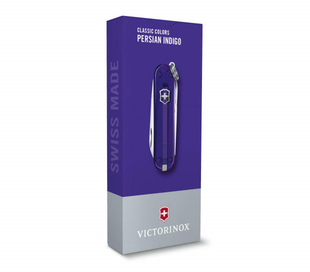 Briceag Victorinox Classic Colors Transparent, Persian Indigo - 0.6223.T29G