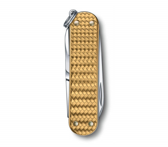 Briceag Victorinox Classic Precious Alox, Brass Gold