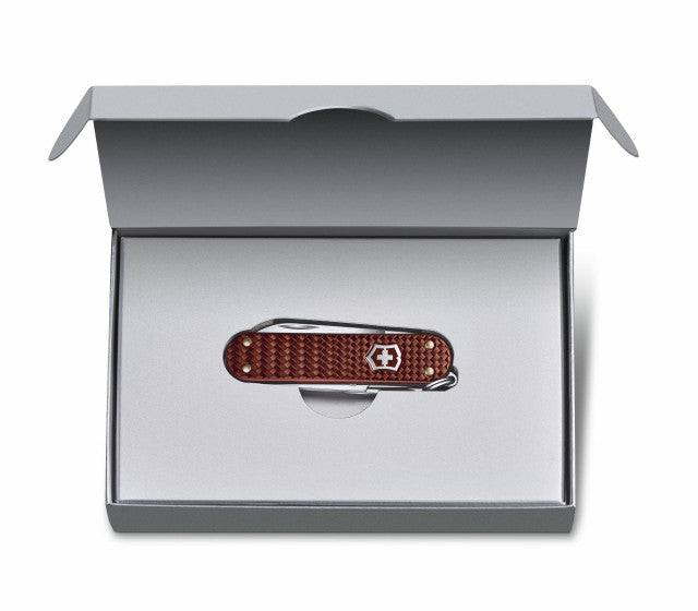 Briceag Victorinox Classic Precious Alox, Hazel Brown