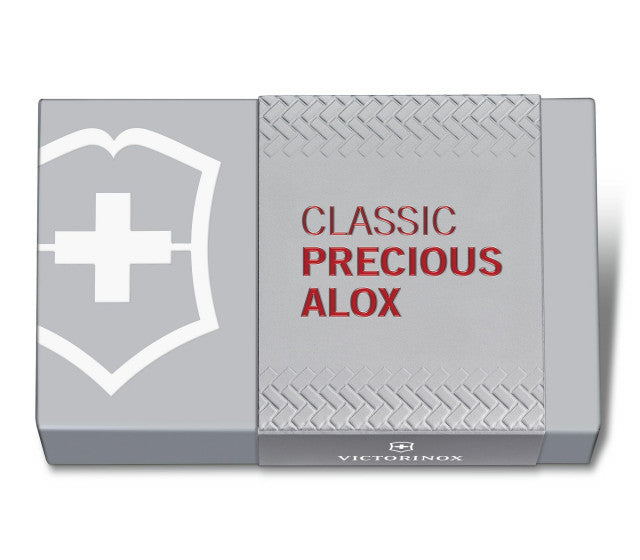 Briceag Victorinox Classic Precious Alox, Iconic Red