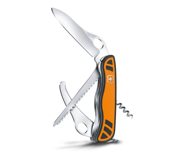 Briceag Victorinox Hunter XT Grip One Hand, Galben/Negru, 11.10 cm
