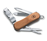 Briceag Victorinox Nail Clip Wood 580, Lemn Nuc, 6.50cm