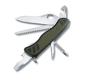 Briceag Victorinox Official Swiss Soldier's Knife 08, One Hand, Verde, 11.10cm