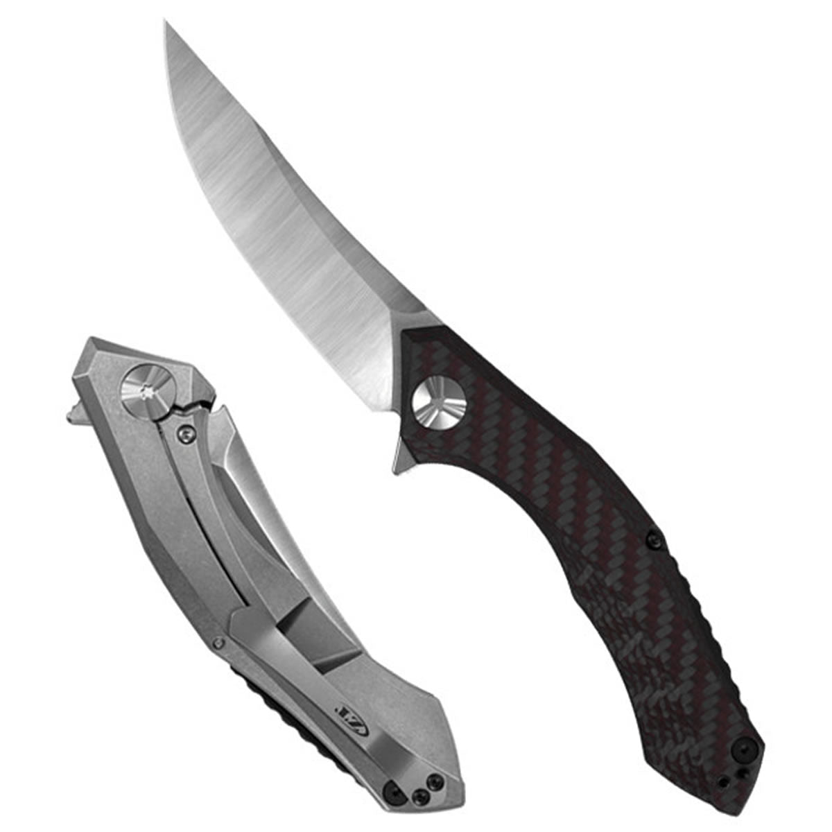 Briceag Zero Tolerance Sinkevich KVT SW CF RED 0462, Lama 9.3cm