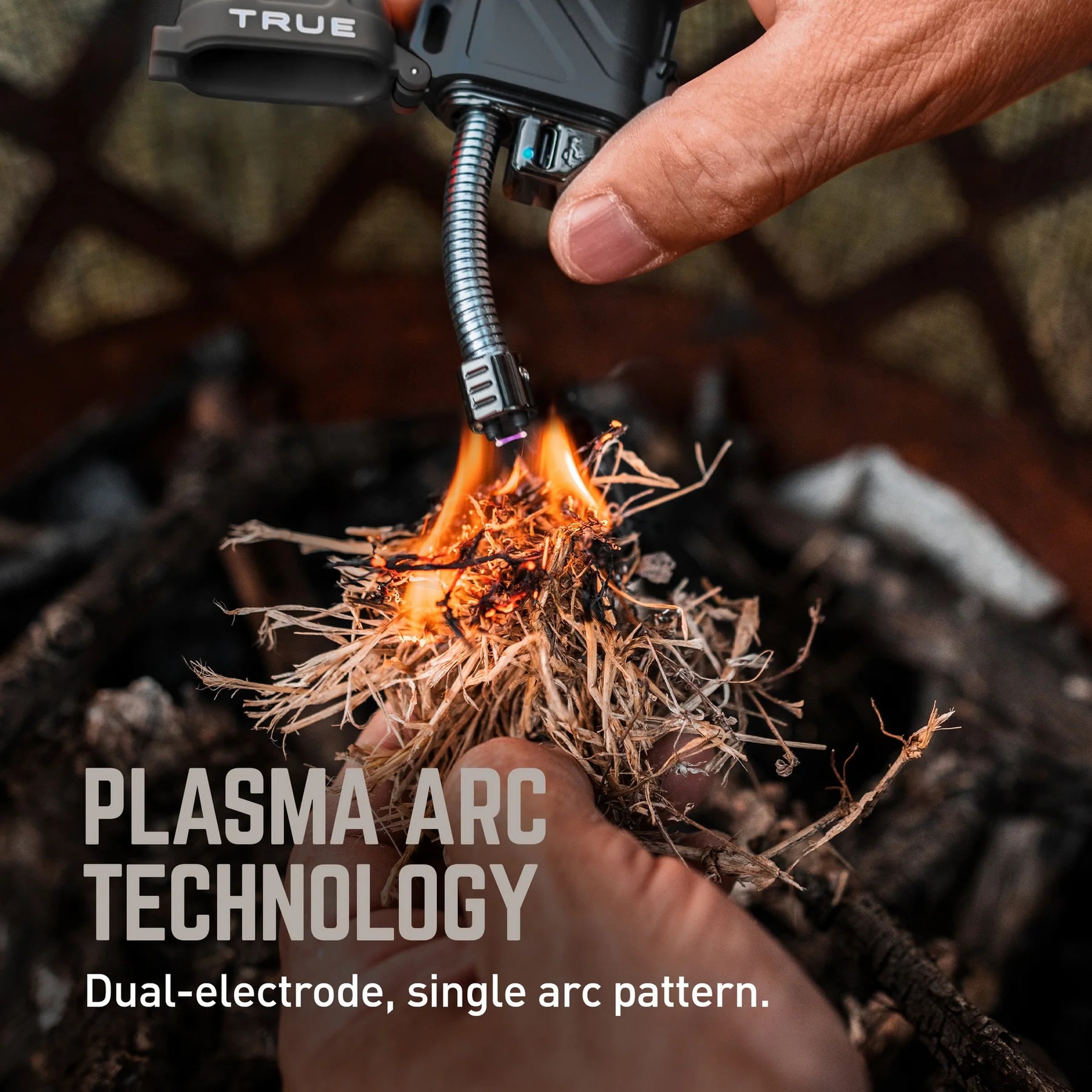 Bricheta TRUE UTILITY Plasma Lighter, Rechargeable Arc Lighter