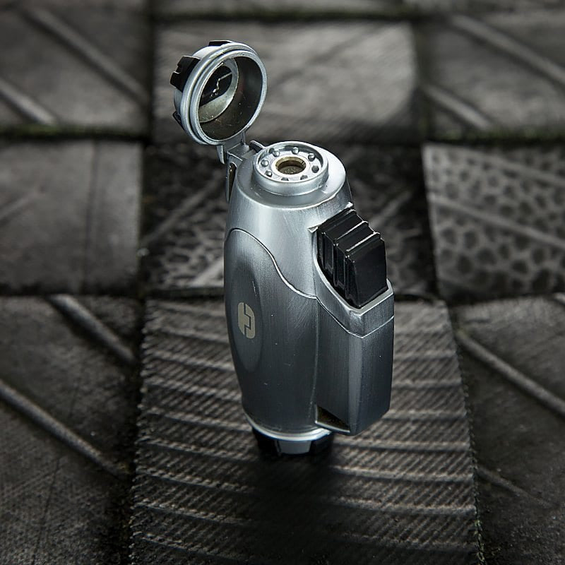 Bricheta TRUE UTILITY TurboJet FireWire Lighter, Anodised Aluminium