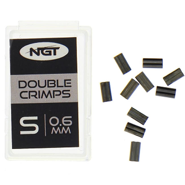 Bride pentru Monturi NGT Double Crimps 10buc/cutie