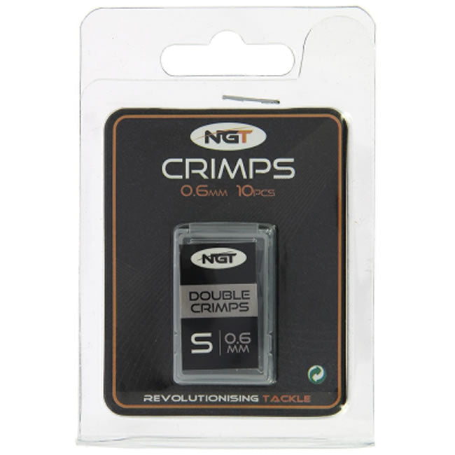 Bride pentru Monturi NGT Double Crimps 10buc/cutie