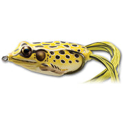Broasca Live Target Hollow Body Frog Walking Bait, Yellow / Black, 5.5cm, 18g
