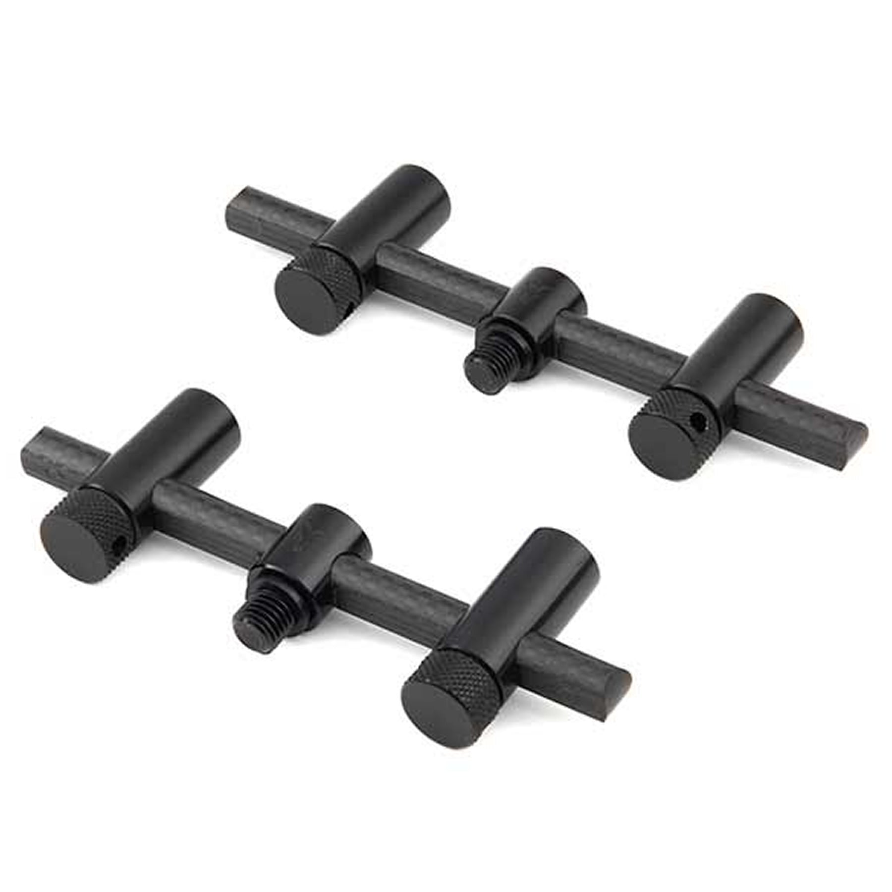 Buzz Bar 2 Posturi FOX Black Label Carbon Adjustable 110mm-125mm, 2buc/set