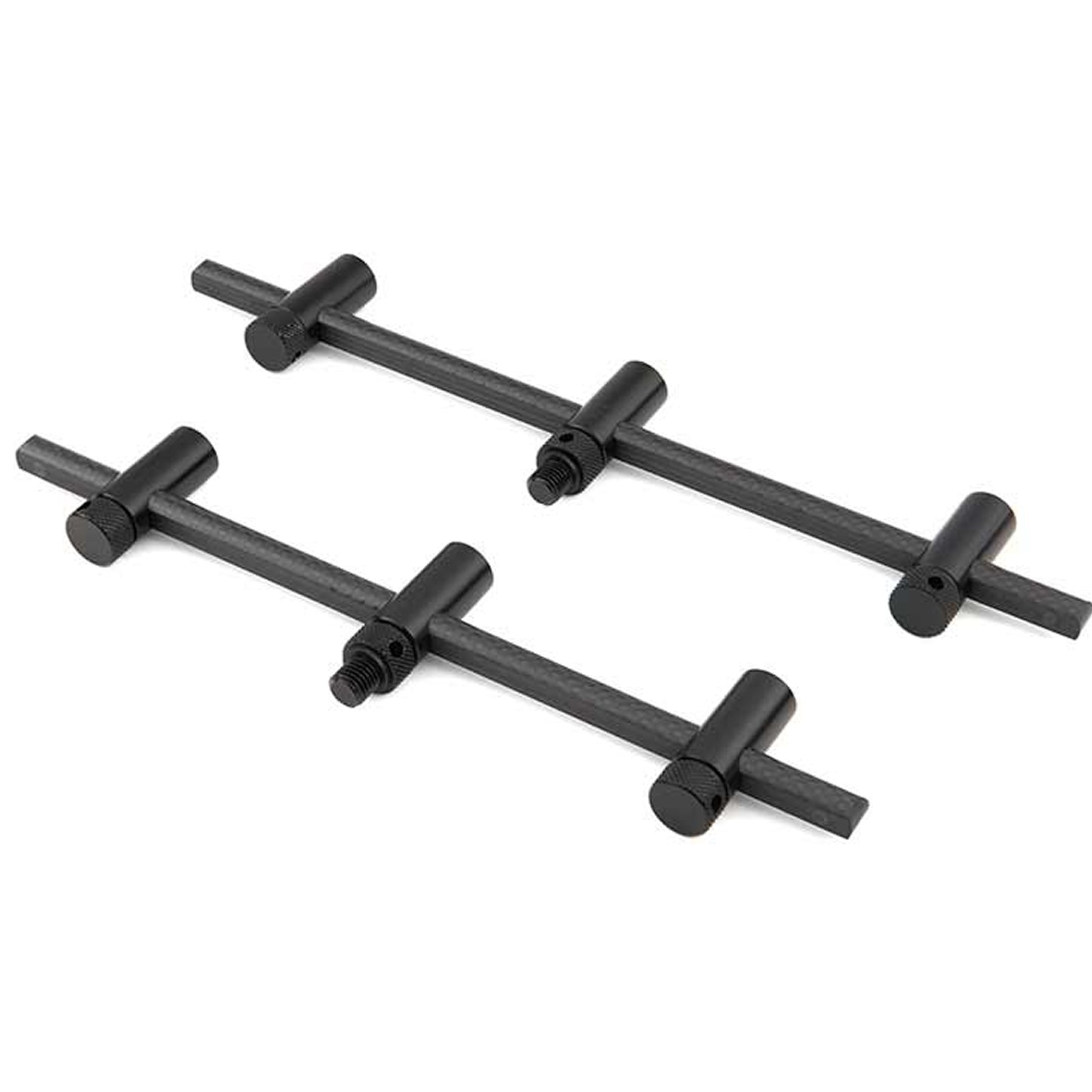 Buzz Bar 3 Posturi FOX Black Label Carbon Adjustable 220mm-250mm, 2buc/set