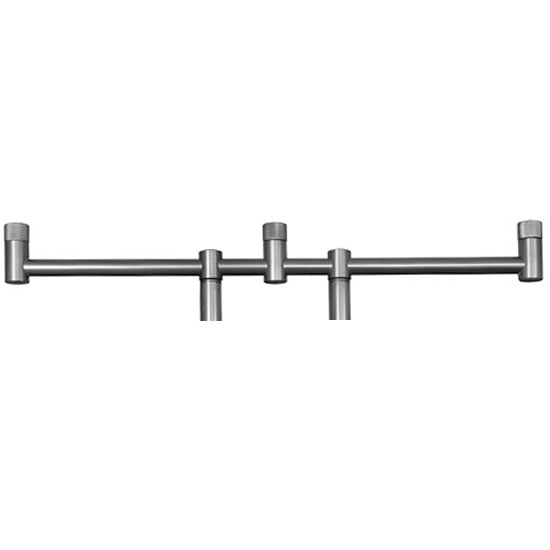 Buzz Bar Pentru Rod Pod Delphin RPX 4 Silver, Capacitate 4 lansete, 2buc/pac