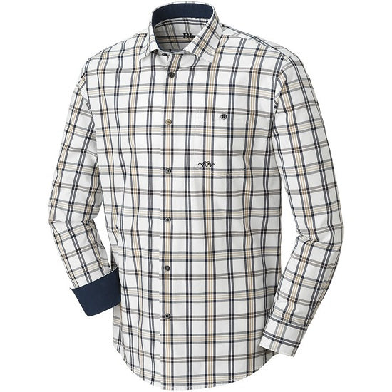 CAMASA BLASER OXFORD MODERN FIT BEJ/BLUE/BROWN
