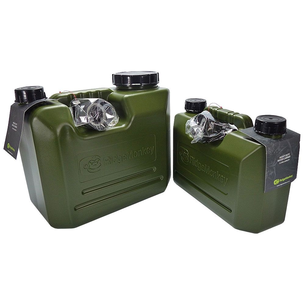 CANISTRA RIDGEMONKEY CU ROBINET HEAVY DUTY WATER CARRIER 10L 32X18X28CM