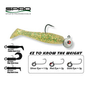 CAP TWISTER SPRO MICRO JIG HEAD NR 4 2GR 5 BUC