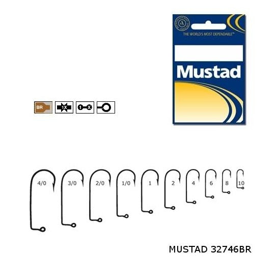 CARLIG MUSTAD BRONZ PT. TWISTER