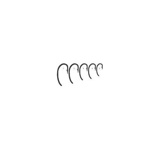 CARLIG MUSTAD CRAP XV2 CURVED OCHI NICHEL NEGRU