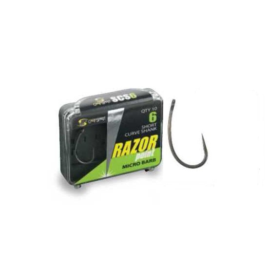 CARLIGE CARP SPIRIT SHORT CURVE SHANK (SCS) NR 7 10BUC