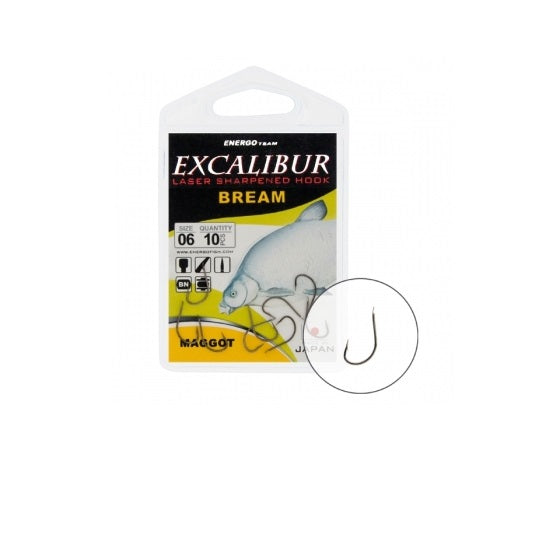 CARLIGE ENERGO TEAM EXCALIBUR BREAM MAGGOT NS NR 10
