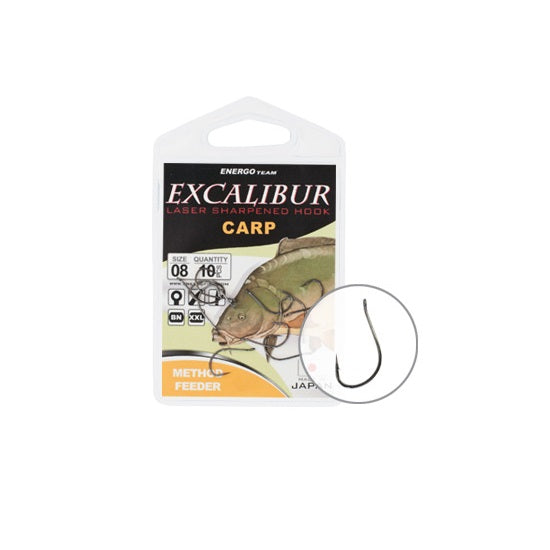 CARLIGE ENERGO TEAM EXCALIBUR CARP METHOD FEEDER NS