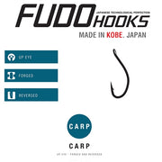 CARLIGE FUDO CARP RING GD-2402 Nr. 6 Black Gold 16buc/plic