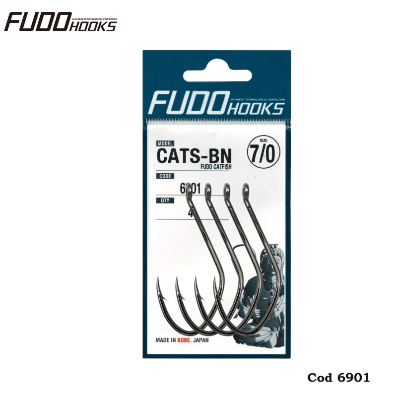 CARLIGE FUDO CATFISH CATS BN black nickel
