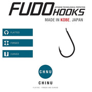 CARLIGE FUDO CHINU BN-1001 Nr.4 Black nickel 10buc/plic